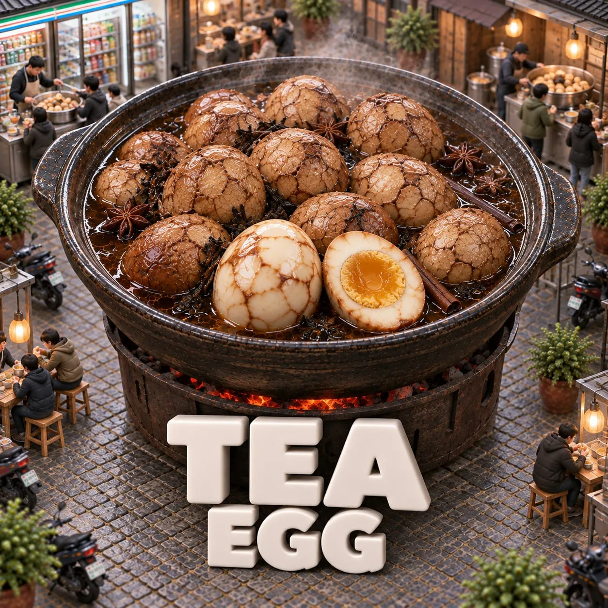 Telur Teh (茶葉蛋)