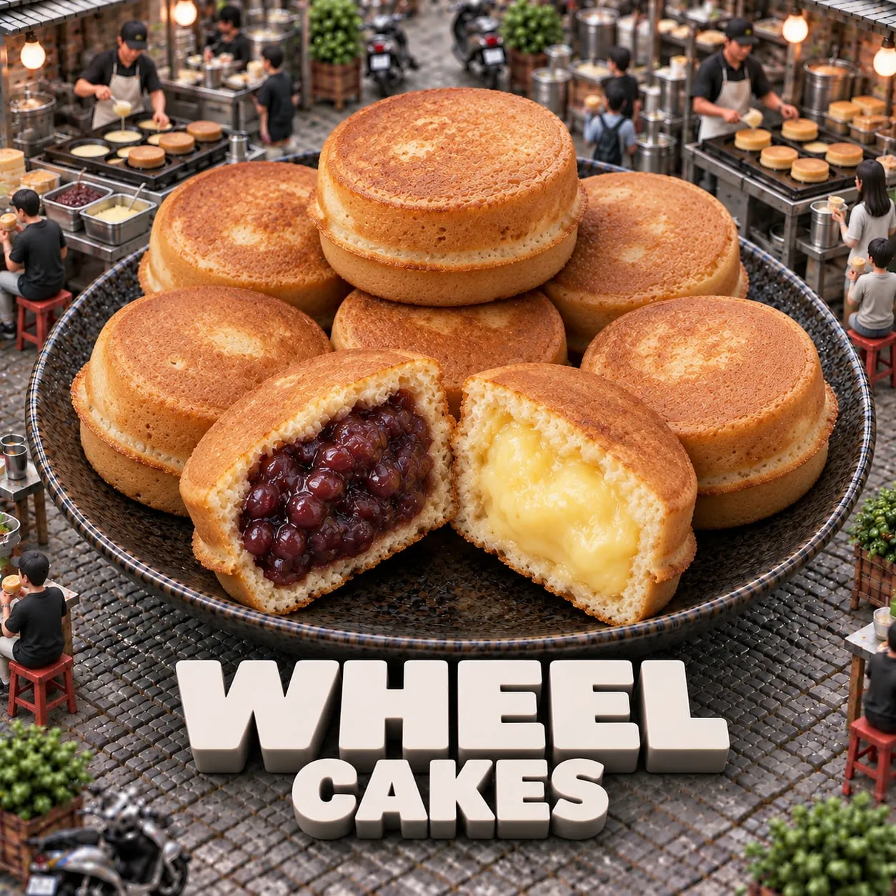 Wheel Cakes (車輪餅)
