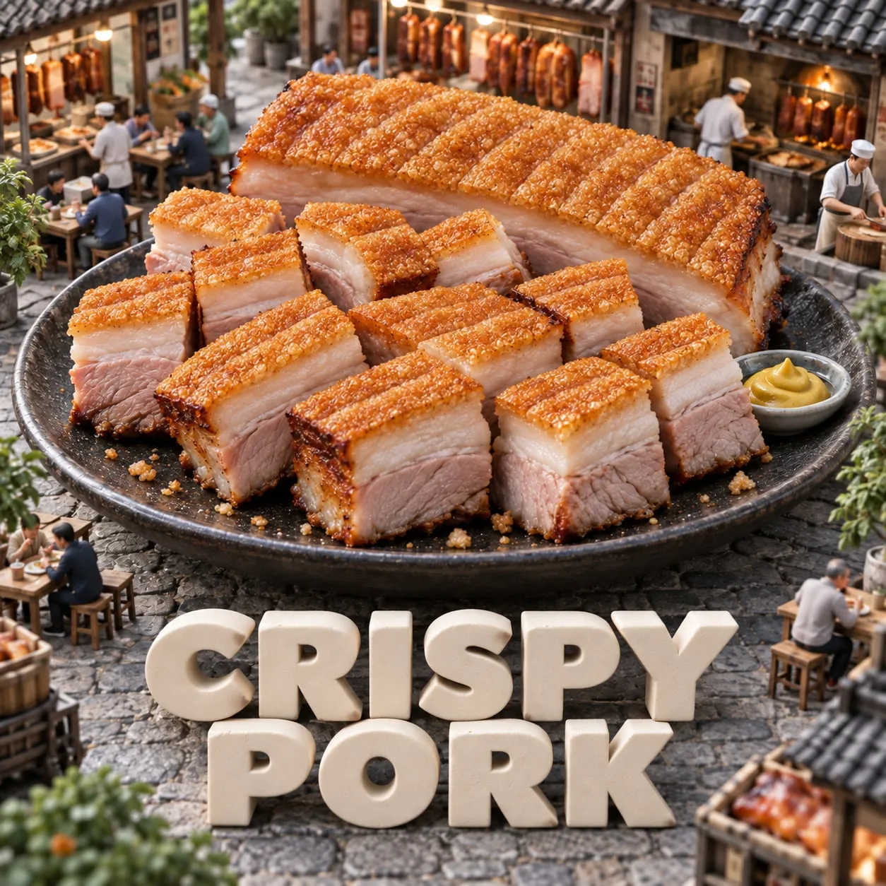 Crispy Roast Pork (脆皮燒肉)