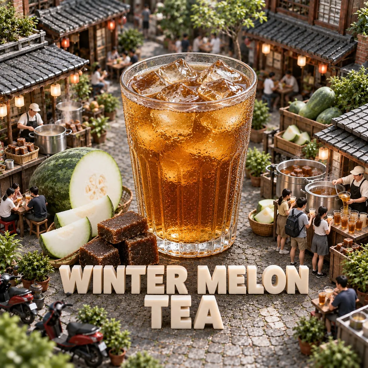 Winter Melon Tea (冬瓜茶)