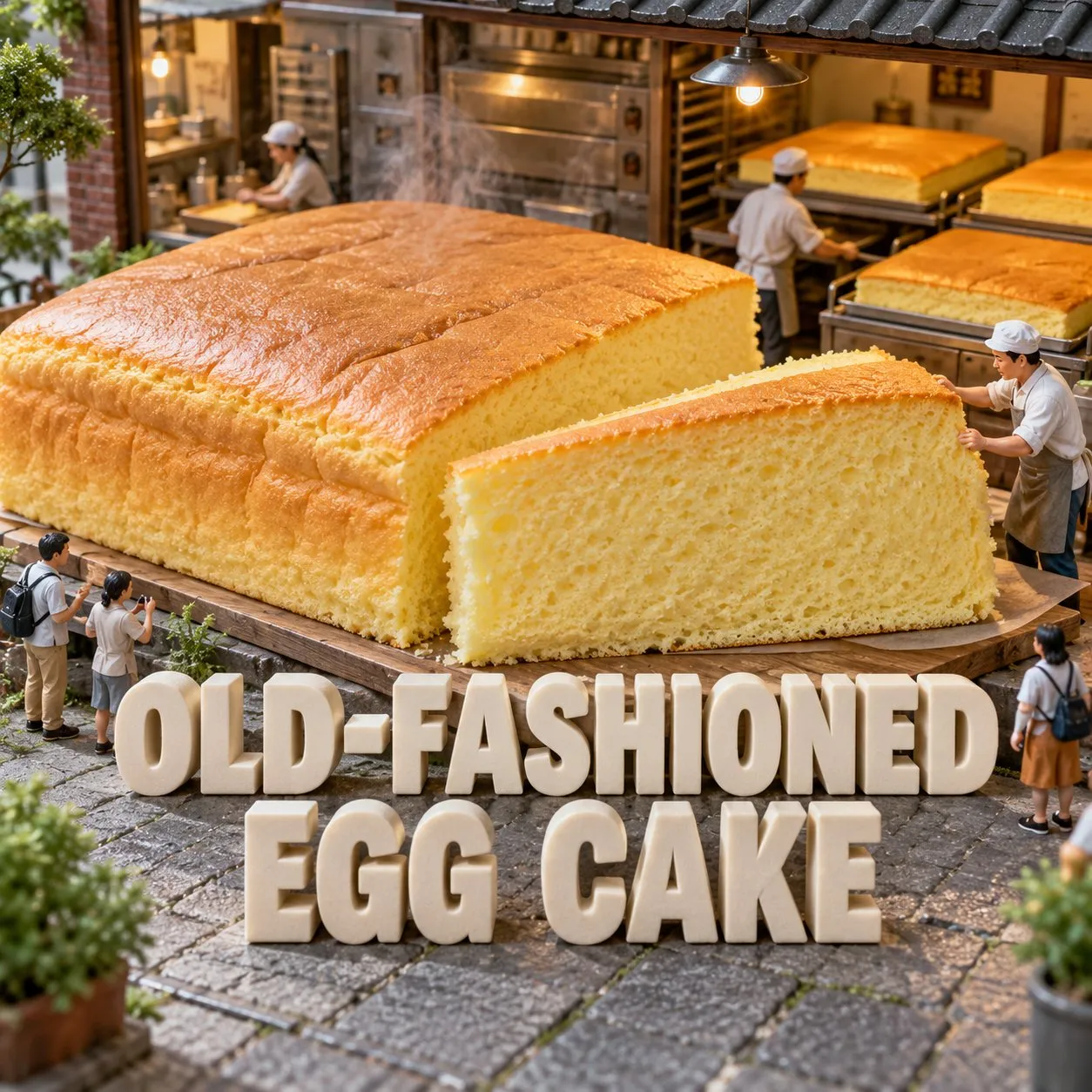 Old-Fashioned Egg Cake (古早味蛋糕)