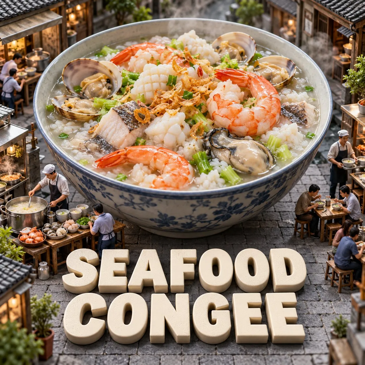 Seafood Congee (海鮮粥)