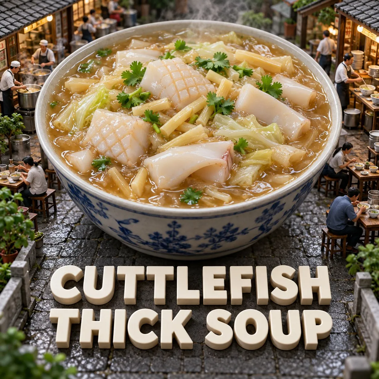 Cuttlefish Thick Soup (花枝羹)