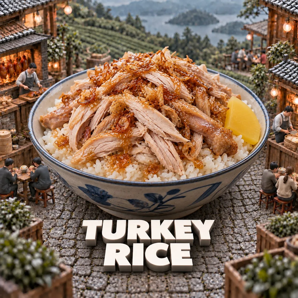 Turkey Rice (火雞肉飯)