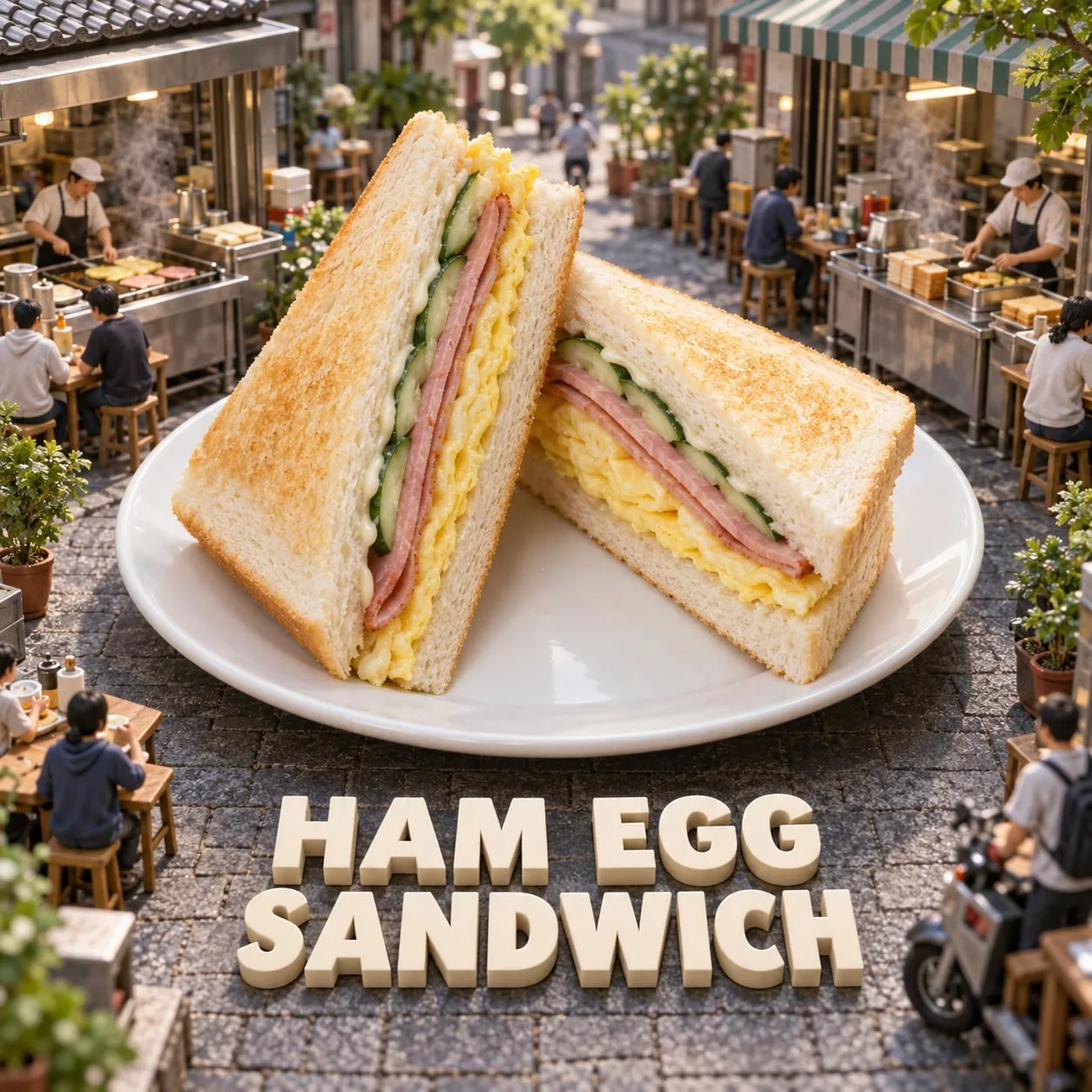 Ham and Egg Sandwich (火腿蛋三明治)