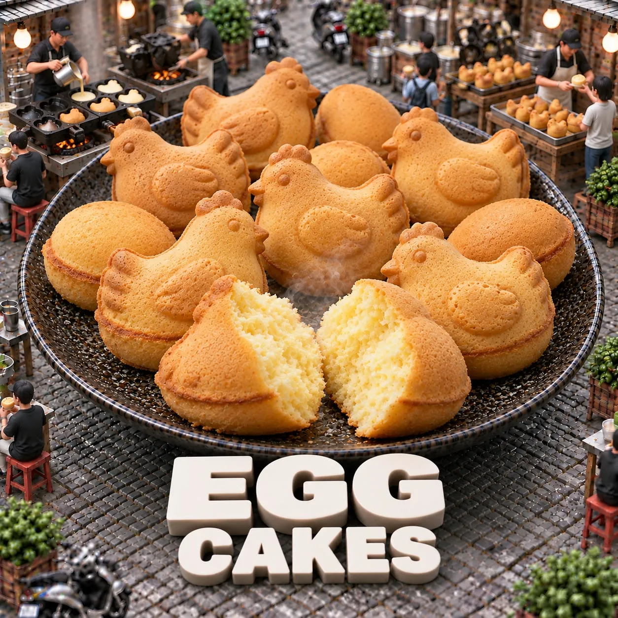 Egg Cakes (雞蛋糕)