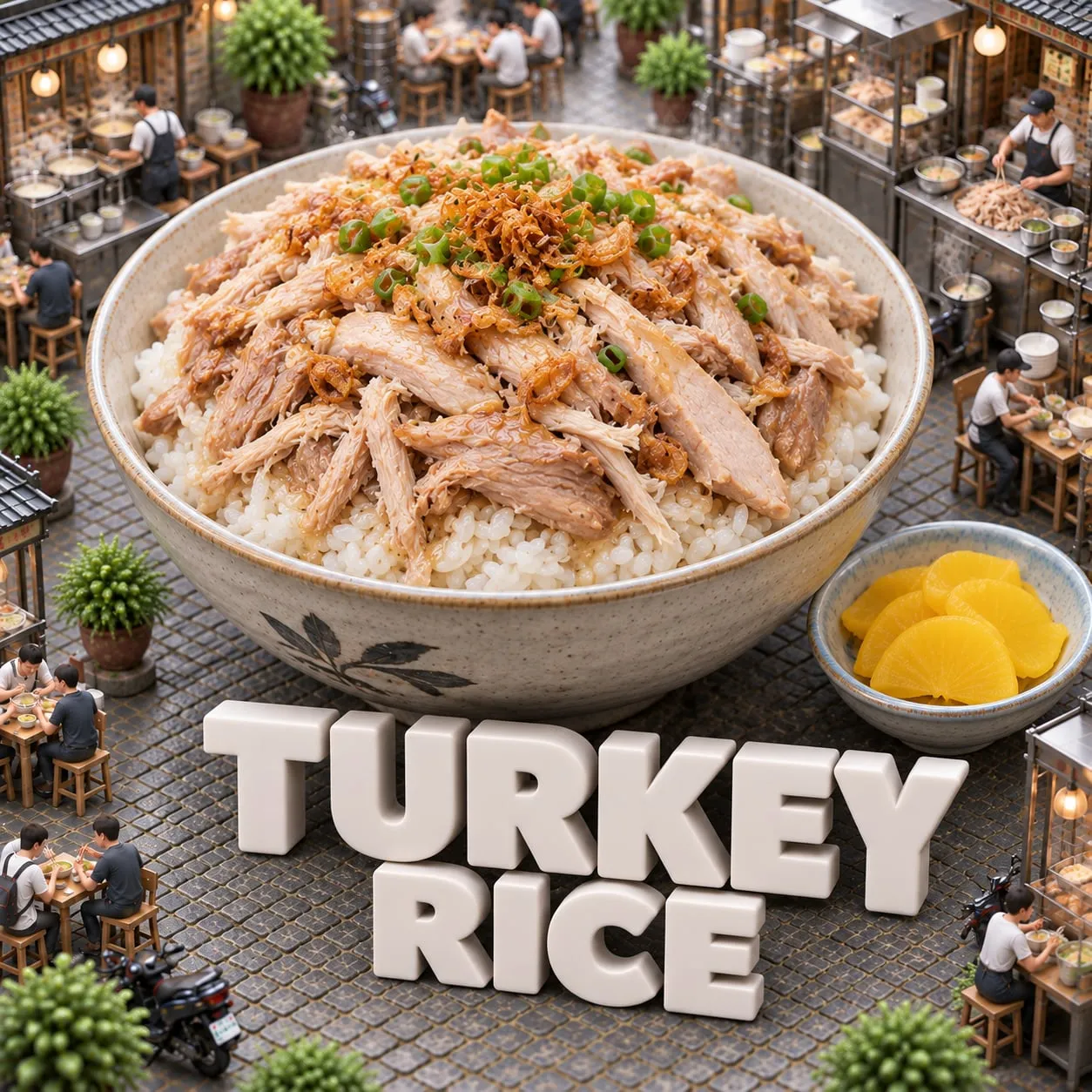 Turkey Rice (雞肉飯)