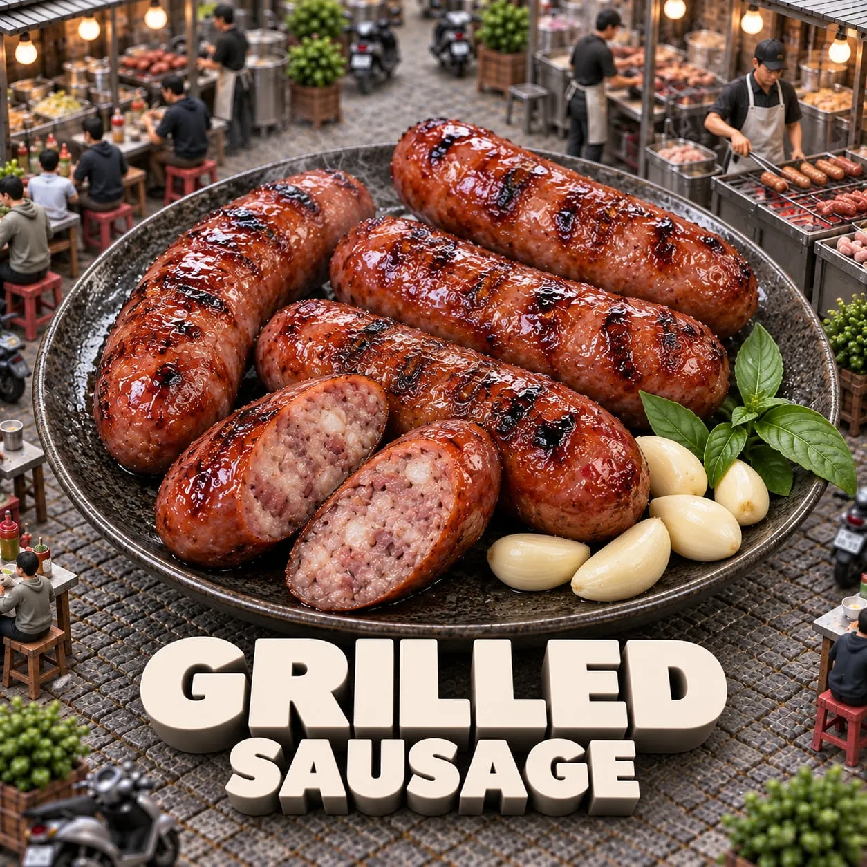 Grilled Sausage (烤香腸)