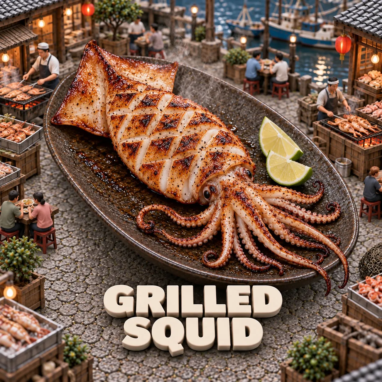 Grilled Squid (烤魷魚)