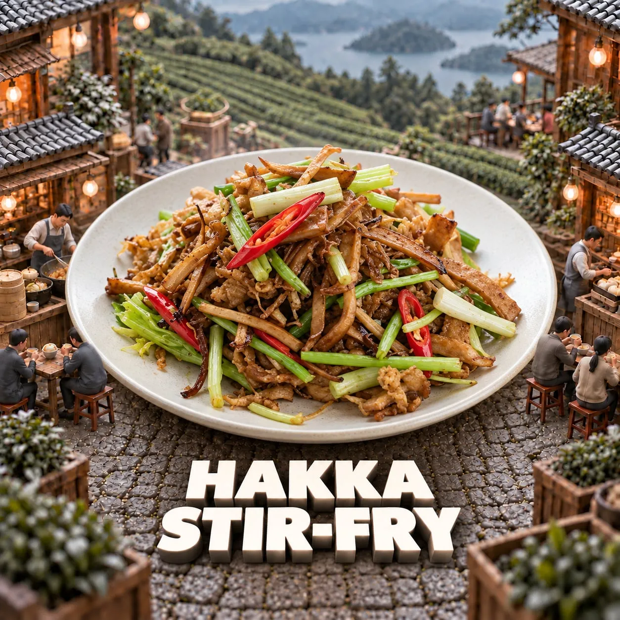 Hakka Stir-Fry (客家小炒)