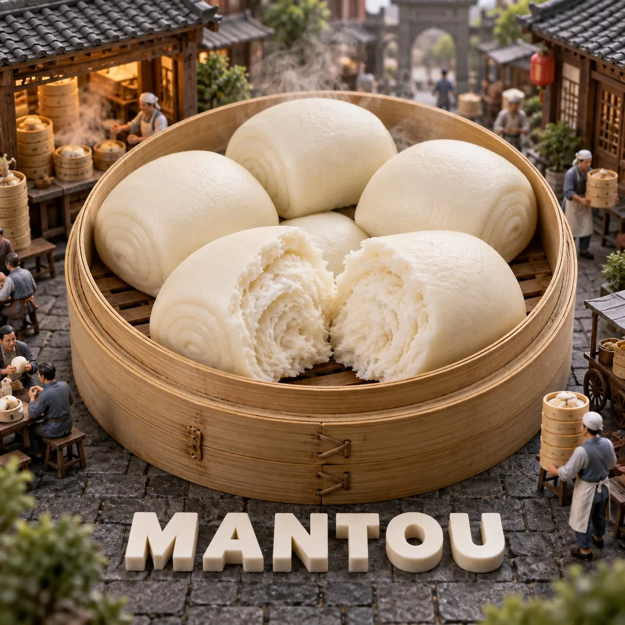 Steamed Buns (饅頭)
