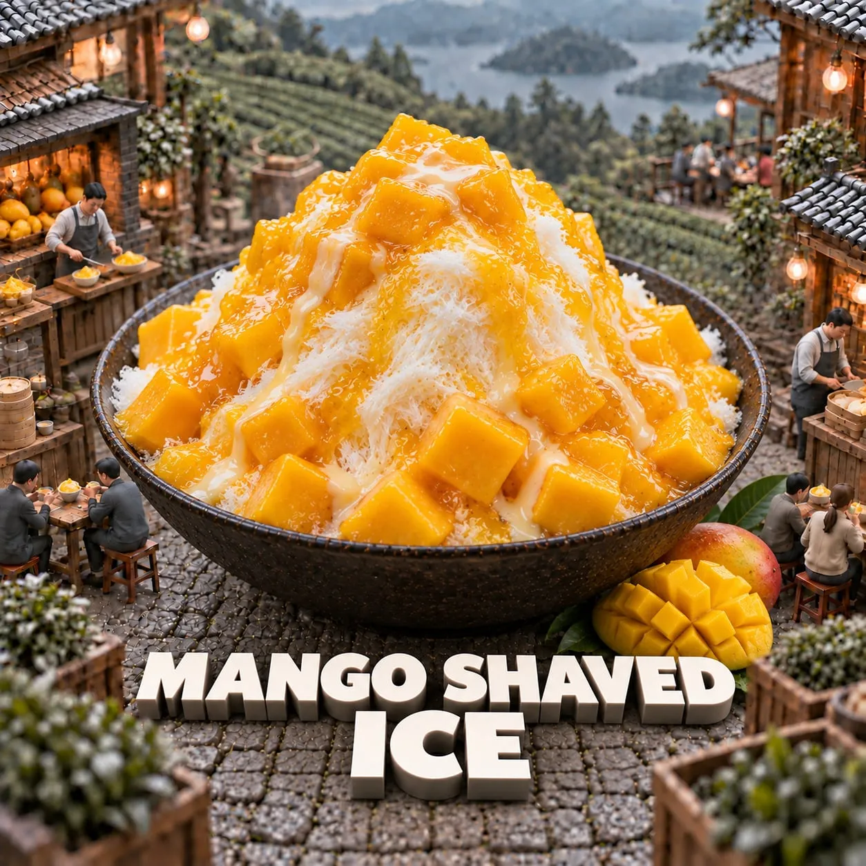 Mango Shaved Ice (芒果冰)