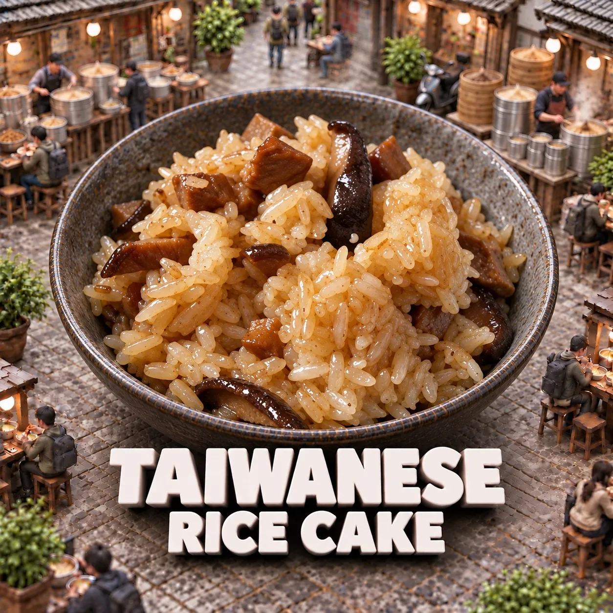 Taiwanese Rice Cake (米糕)