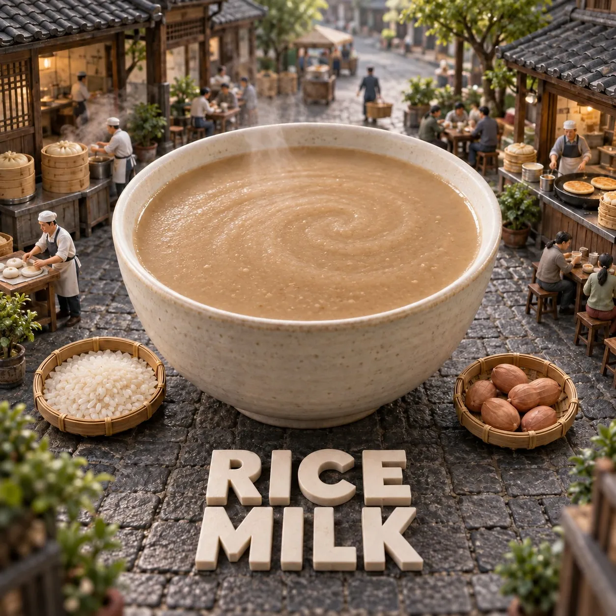 Rice and Peanut Milk (米漿)