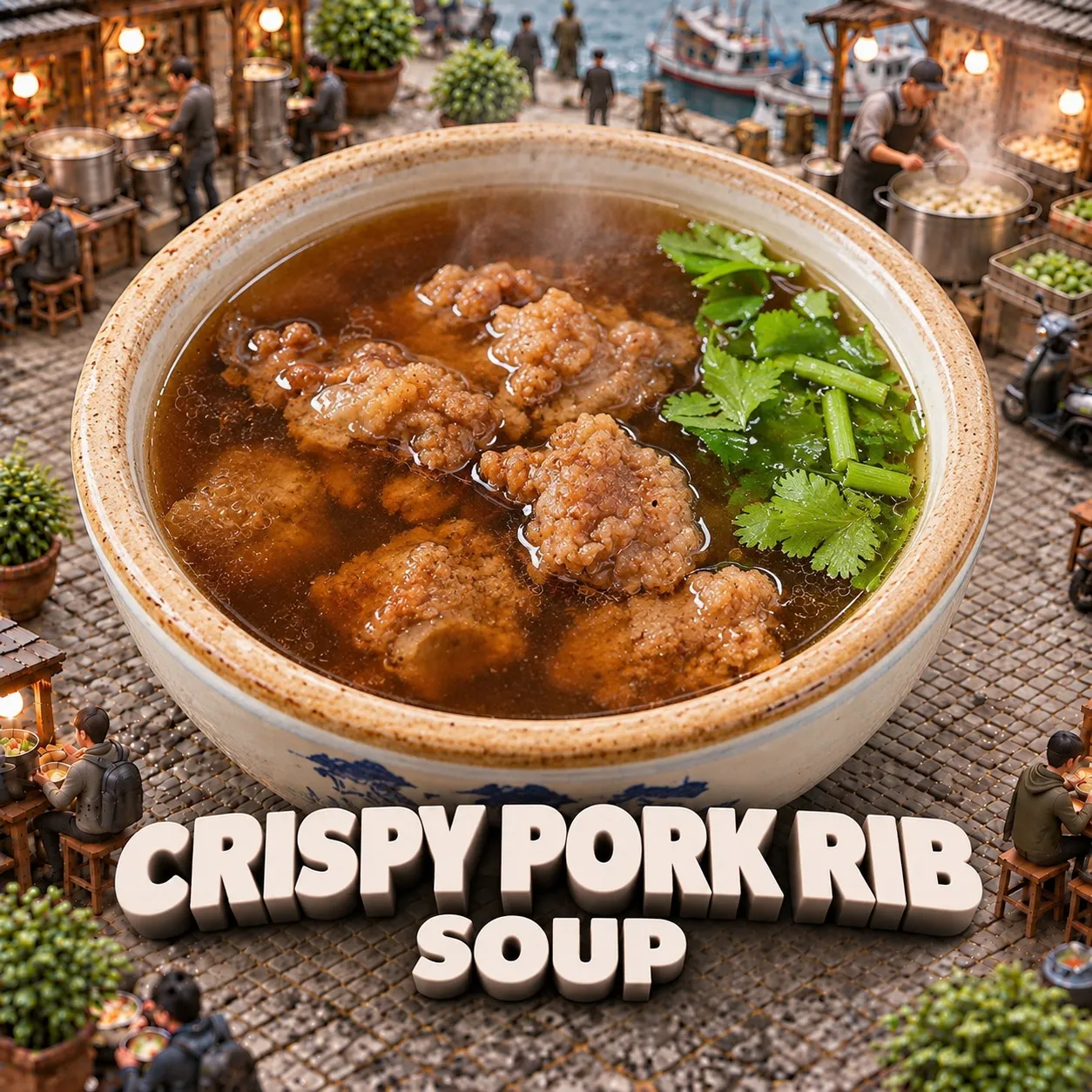 Crispy Pork Rib Soup (排骨酥湯)
