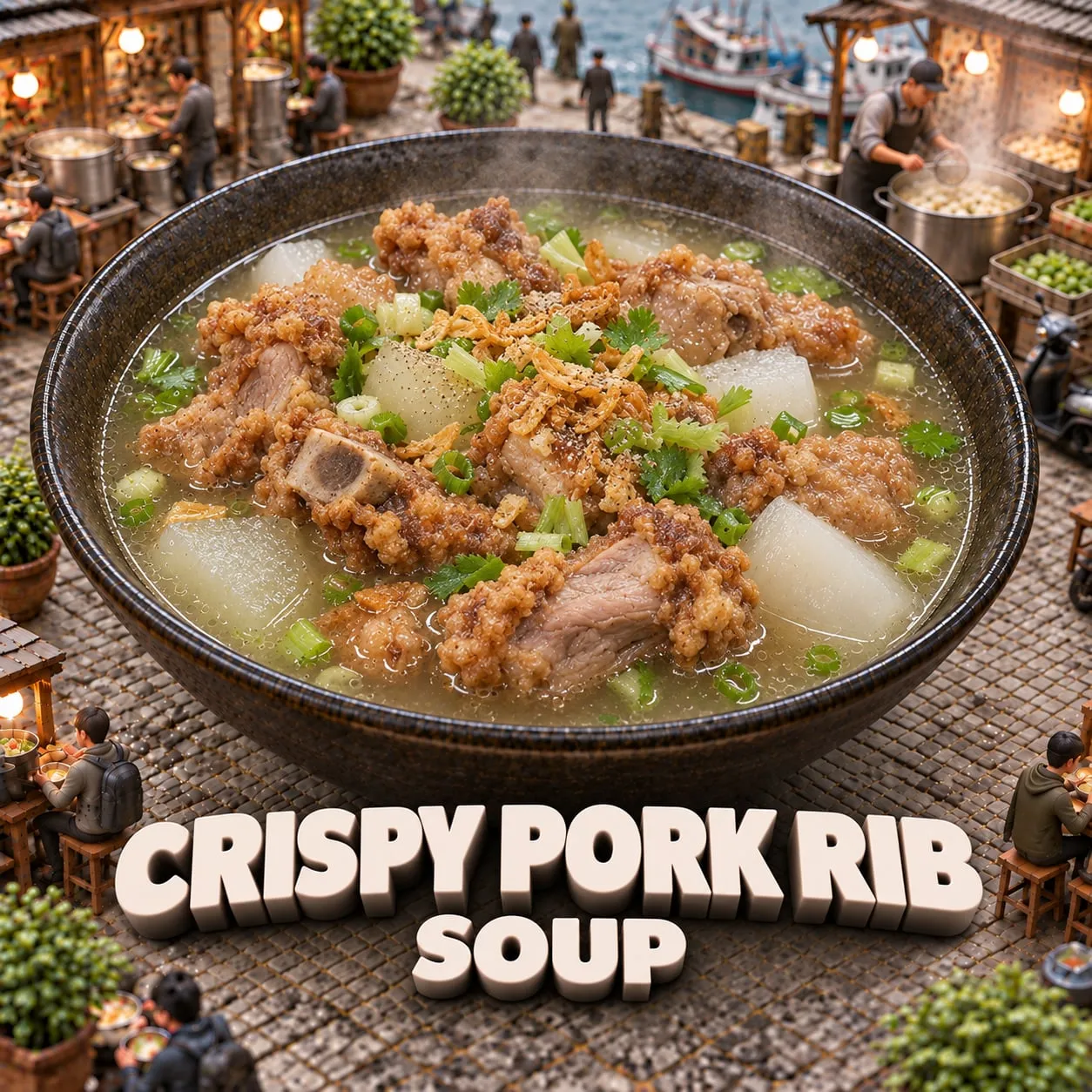 Crispy Pork Rib Soup (排骨酥湯)