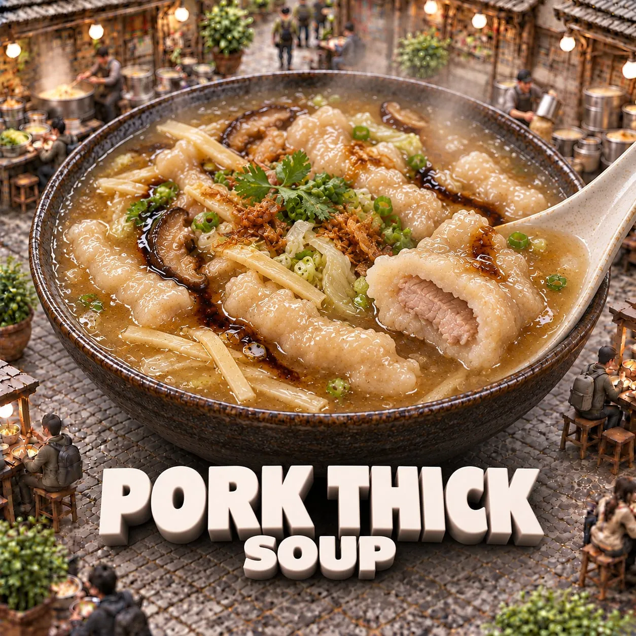 Sup Kental Daging Babi (肉羹湯)