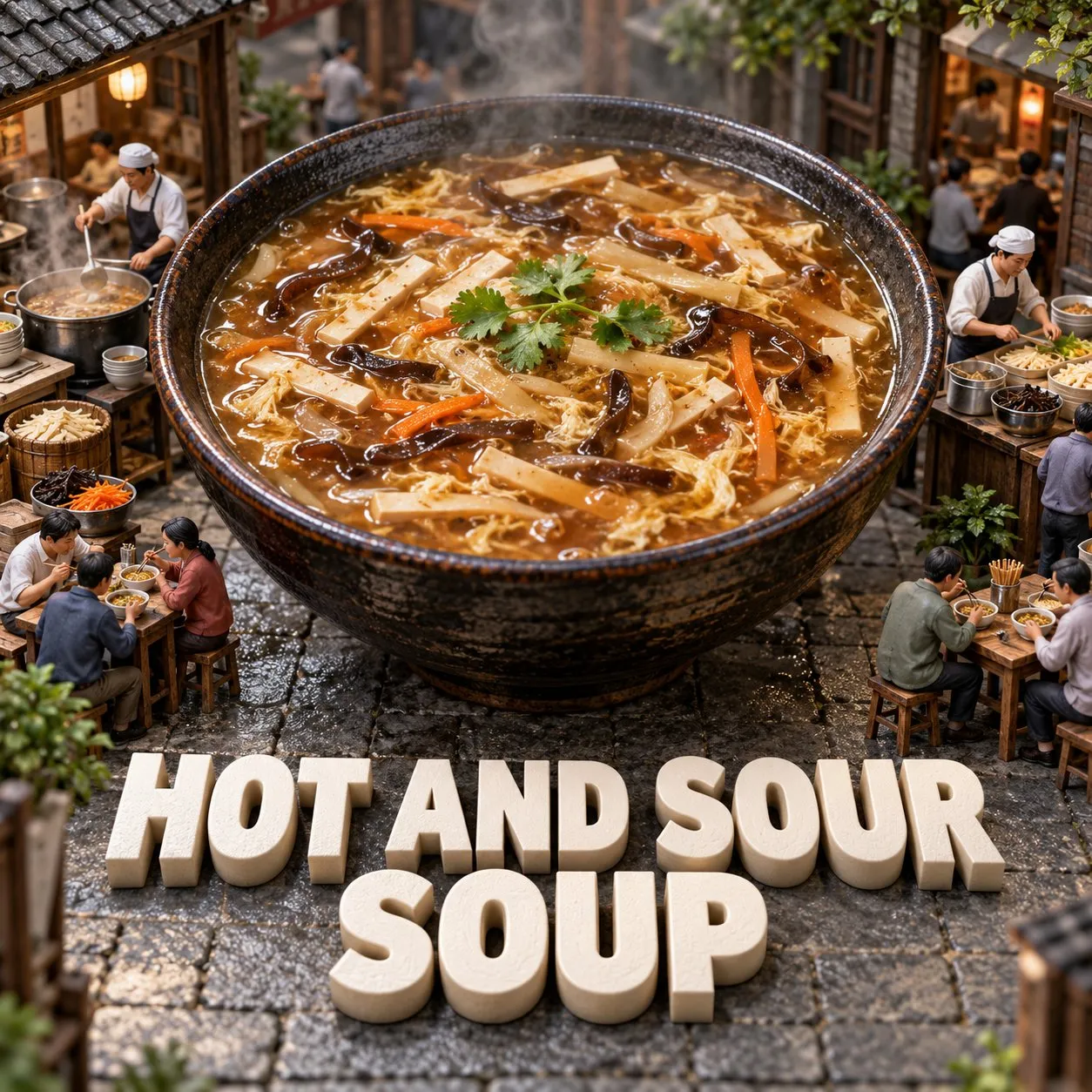 Hot and Sour Soup (酸辣湯)