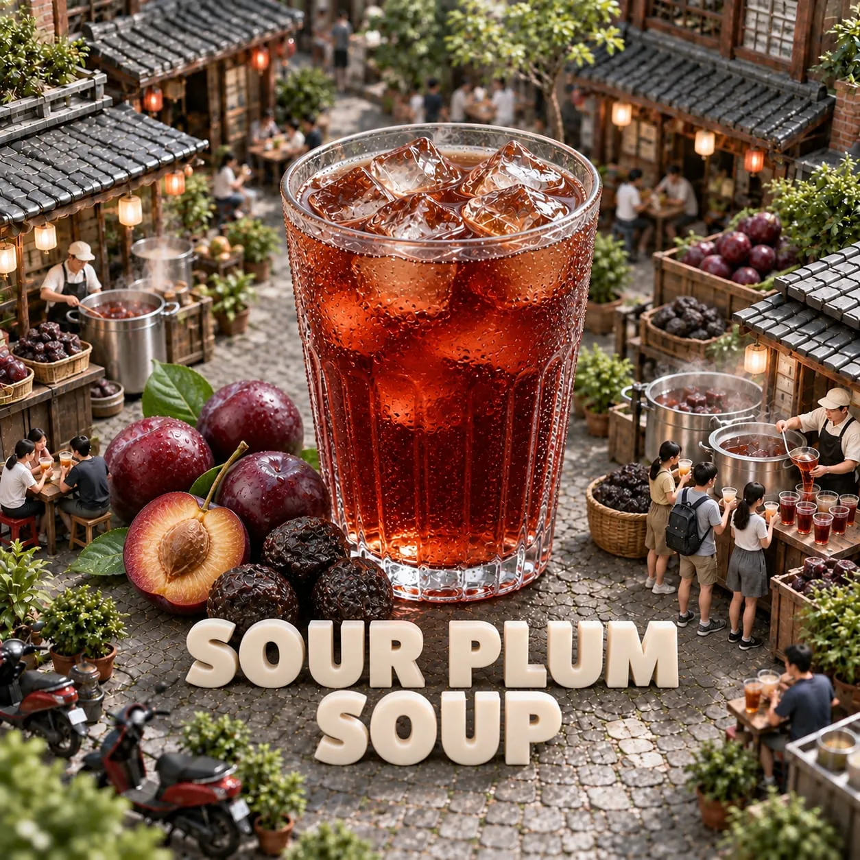 Sour Plum Soup (酸梅湯)