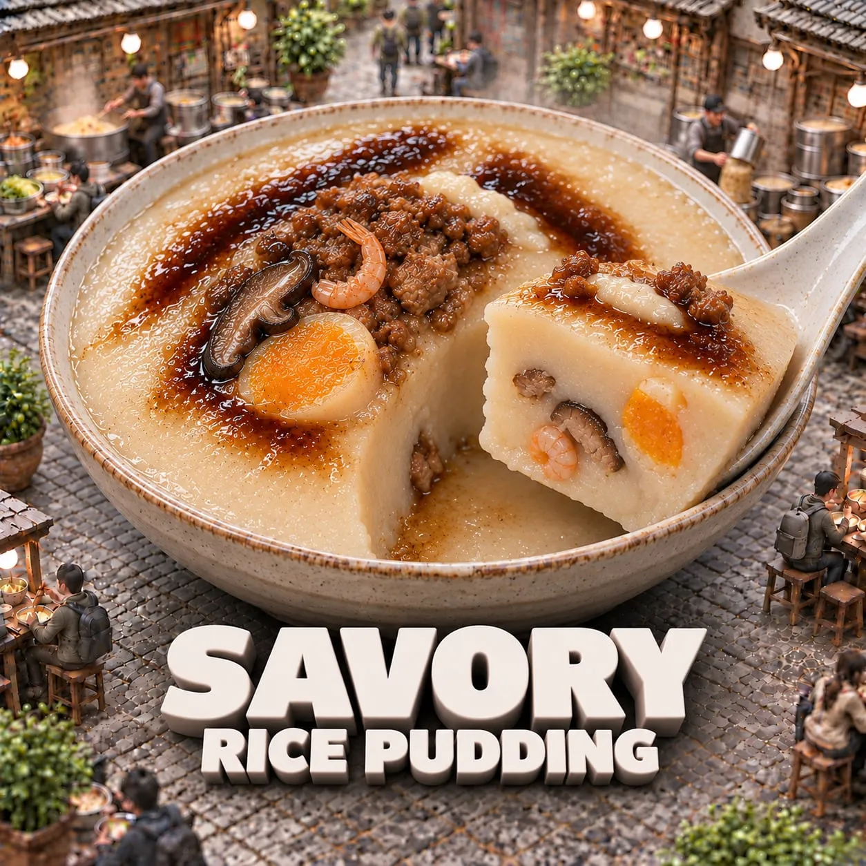 Savory Rice Pudding (碗粿)
