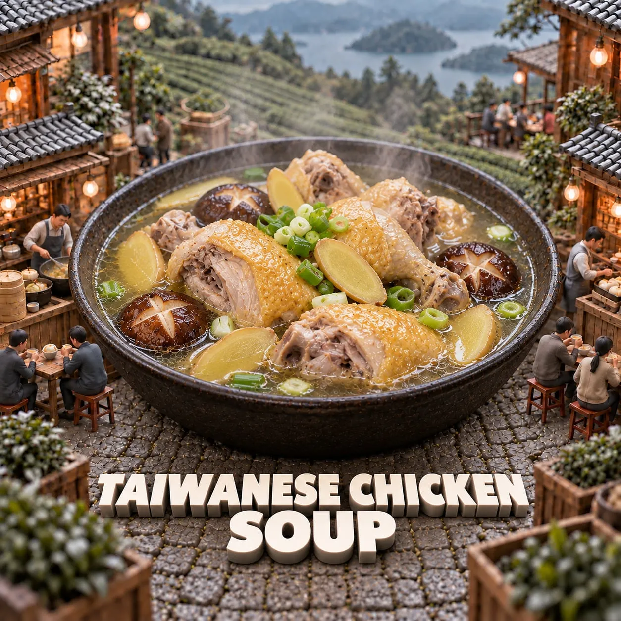 Chicken and Mushroom Soup (香菇雞湯)