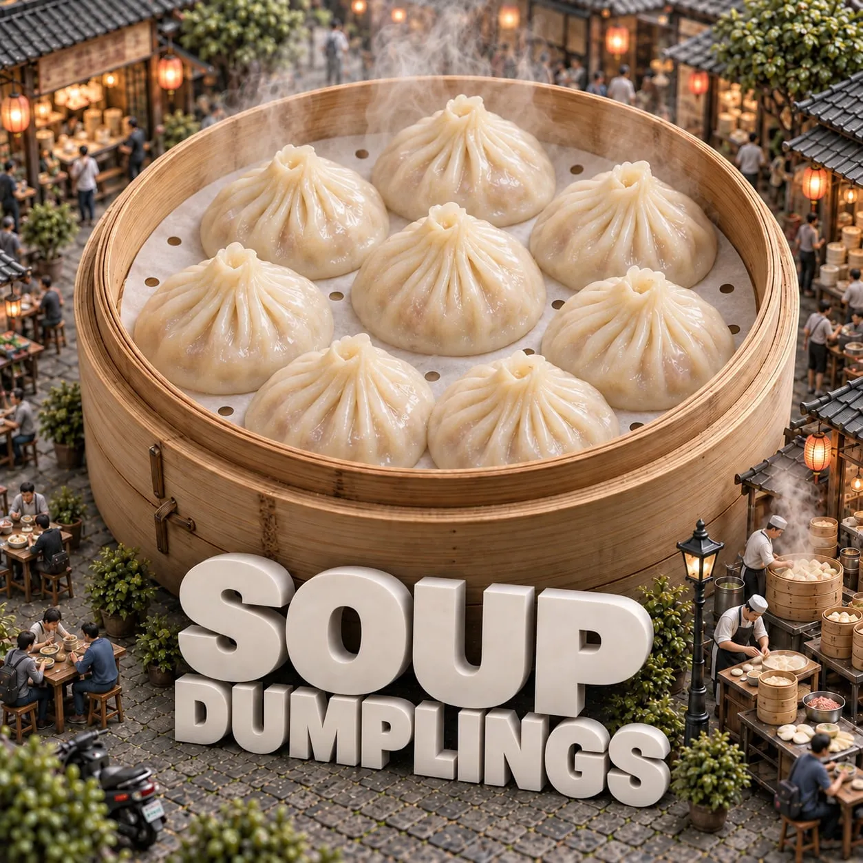Soup Dumplings (小籠包)