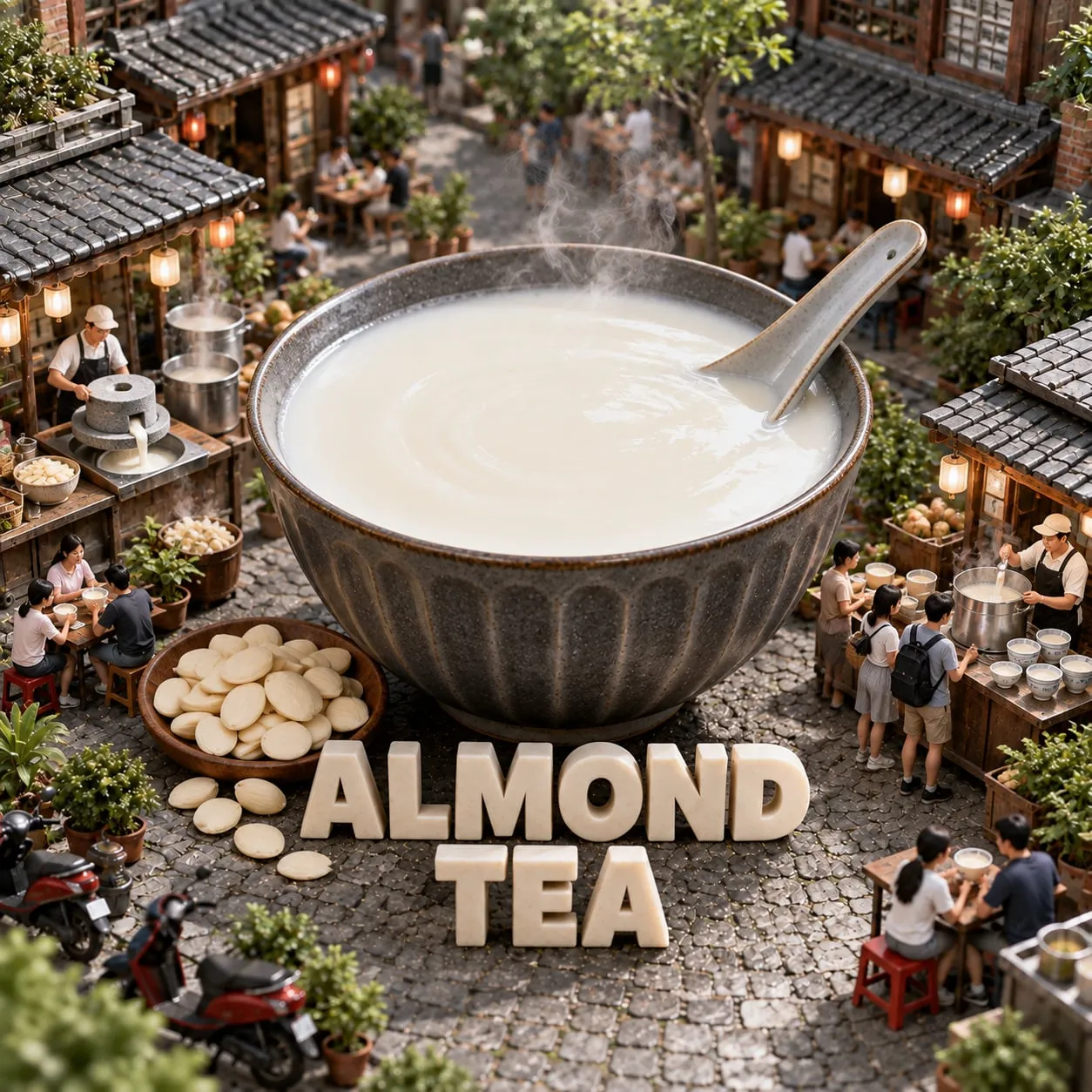 Almond Tea (杏仁茶)