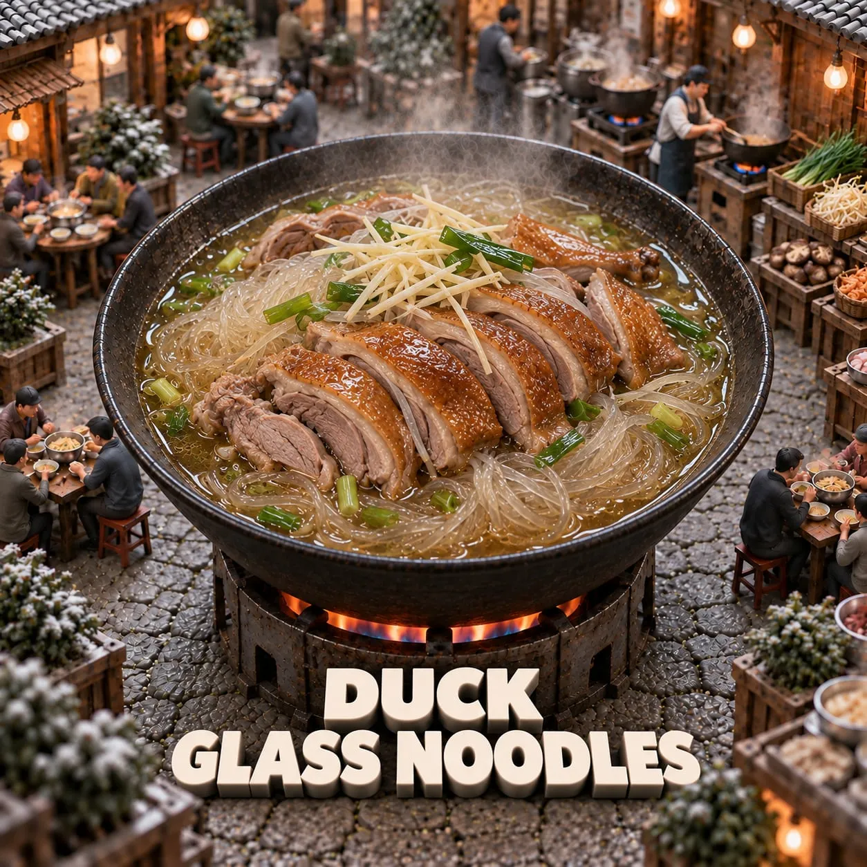 Duck Glass Noodles (鴨肉冬粉)