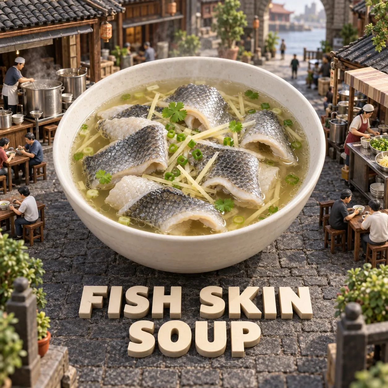 Fish Skin Soup (魚皮湯)