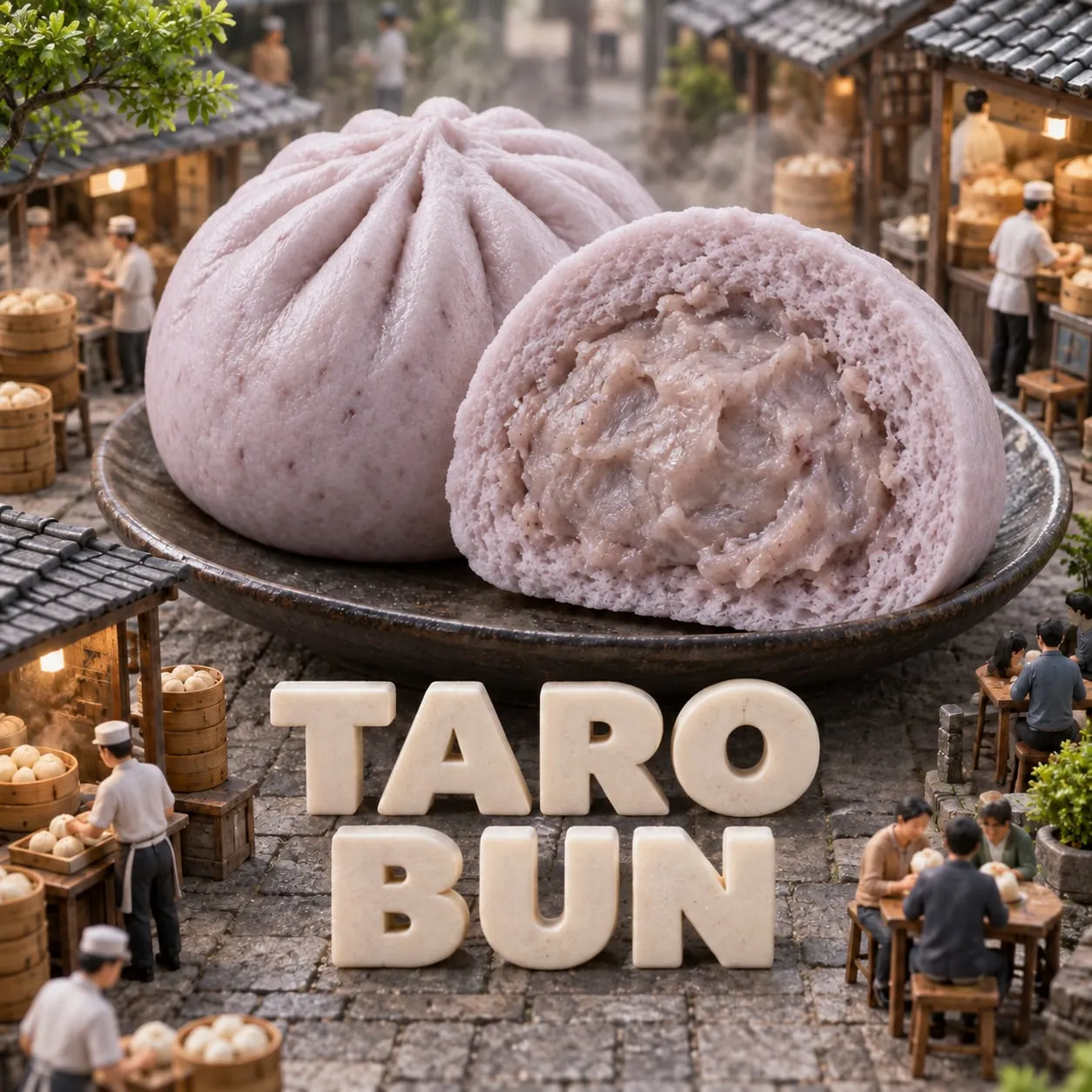 Taro Bun (芋頭包)