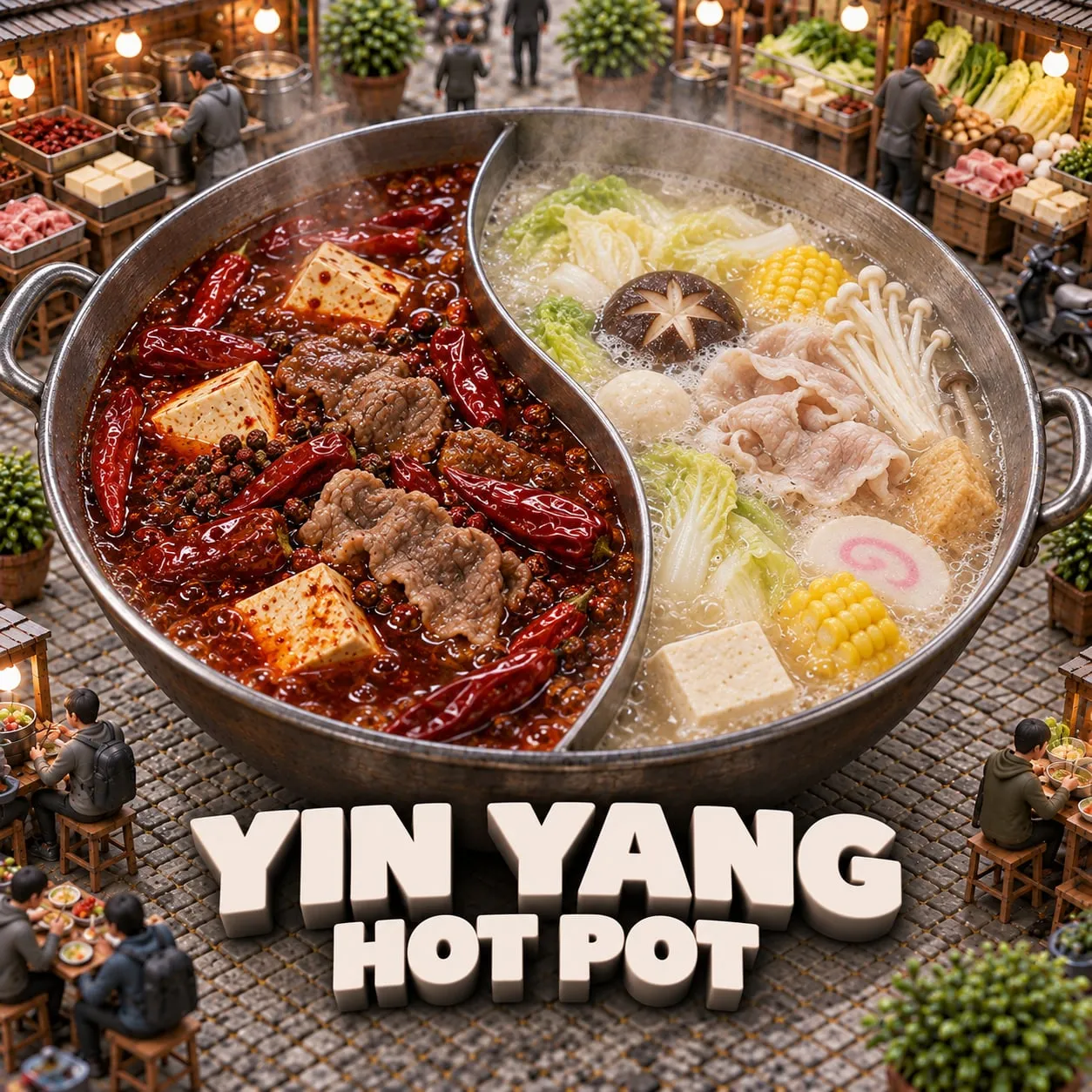 Yin Yang Hot Pot (鴛鴦鍋)