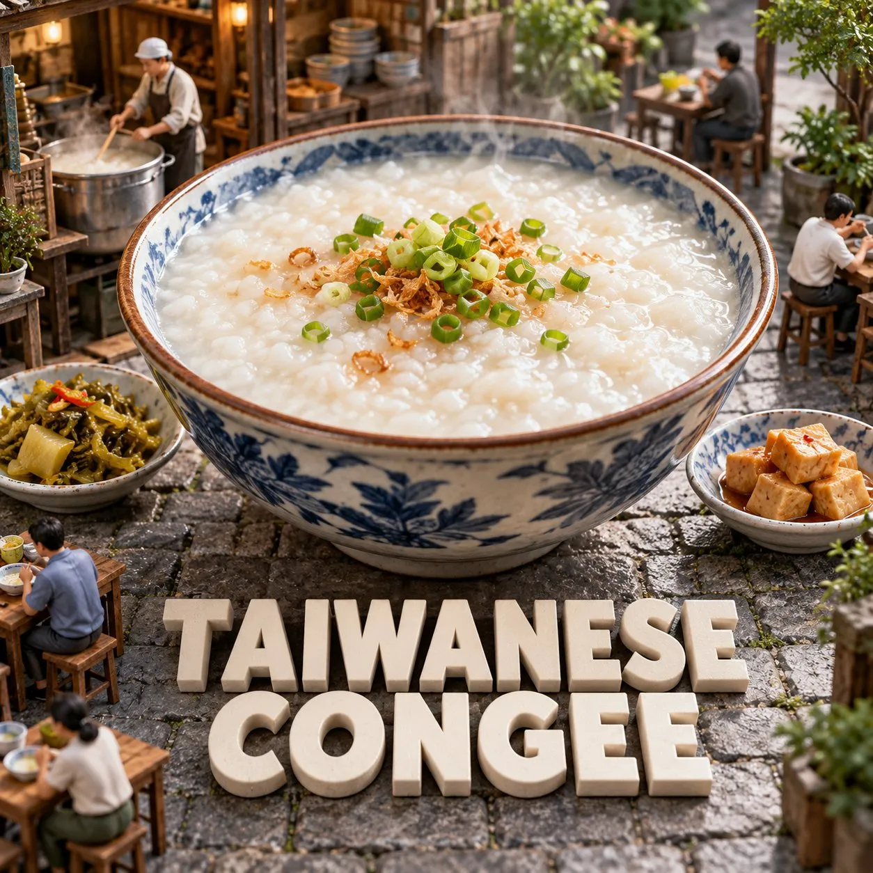 Taiwanese Congee (清粥小菜)